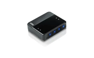 Kytke ja käytä -asennus Windows-, Mac- & Linux -yhteensopiva Neljä USB-porttia neljälle koneelle