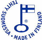 Valmisetttu Suomessa avainlippu