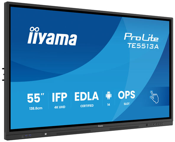 Suuri laadukas kosketusnäyttö Iiyama 13-sarja