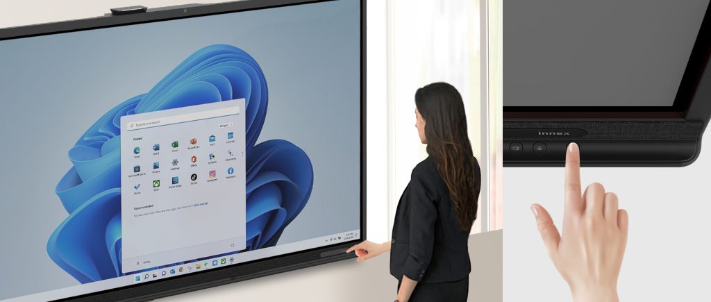 Innex suuri kosketusnäyttö
