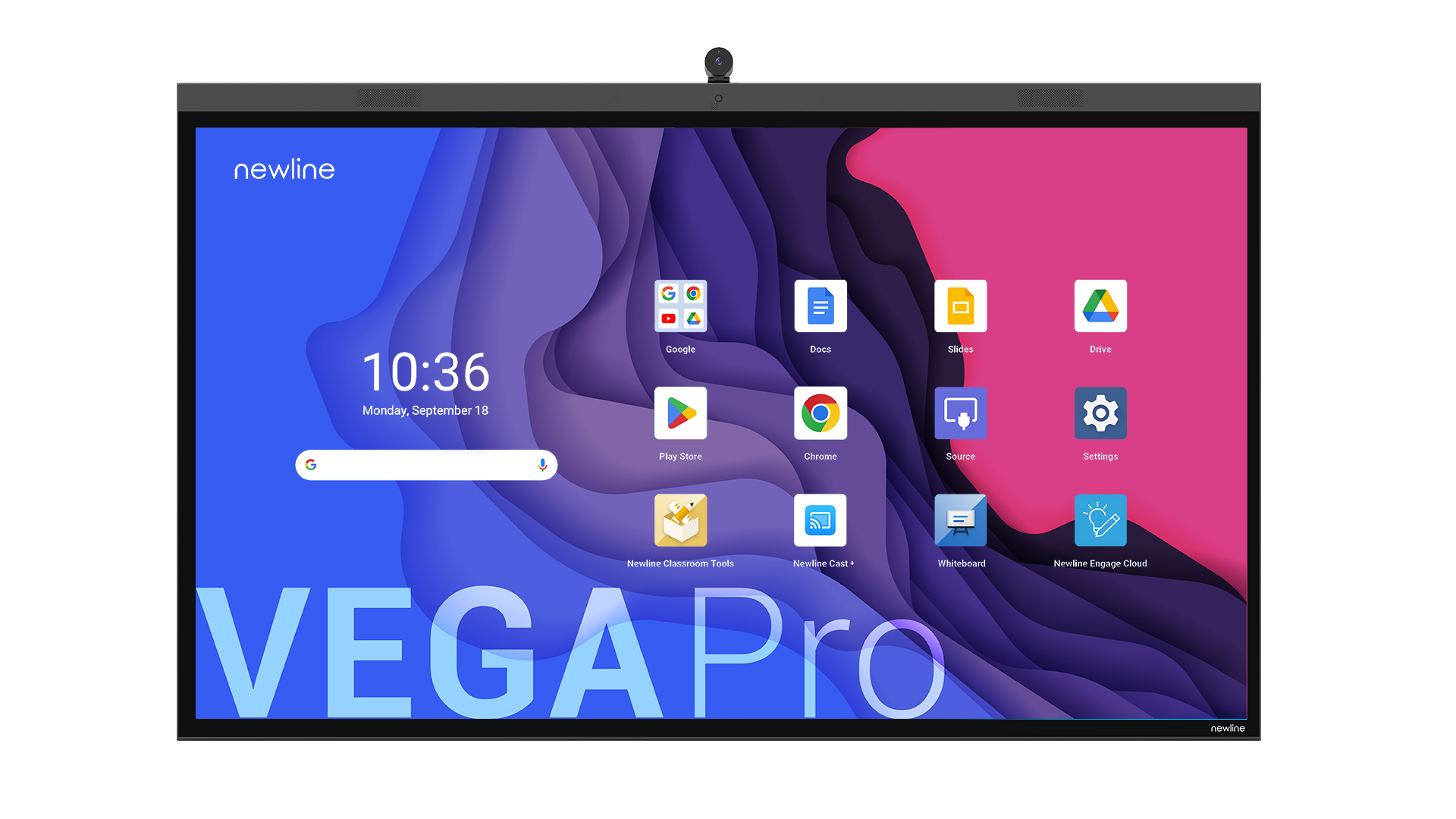 Newline vega pro Nosta työskentelytilanteet ja neuvottelut uudelle tasolle!