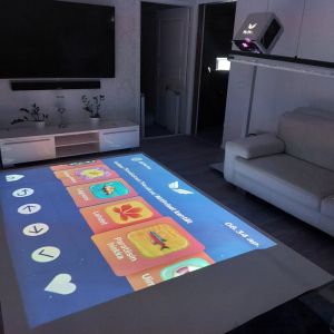 FLYSKY GO MAX -Liikuteltava interaktiivinen lattia, kuvan koko 2600x2000mm